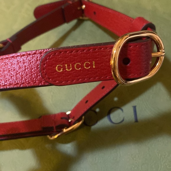 Gucci Pet Harness Red - Picture 3 of 8